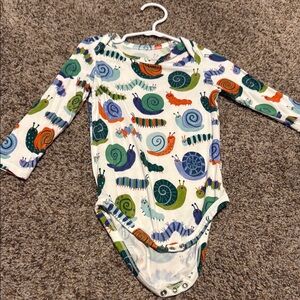 Little Sleepies Long Sleeve Inchin Away Kids One Piece